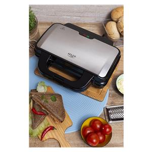 Adler AD 3043 sandwich maker 1300 W Black 9