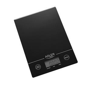 Adler AD 3138 b Mechanical kitchen scale Black Countertop Rectangle