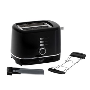 Adler AD 3224b Toaster with rack 7 browning levels black