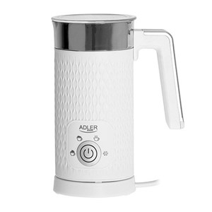Adler AD 4494 milk frother /warmer Automatic Metallic, White