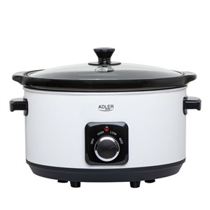 Adler AD 6413W Slow cooker 5.8 l White