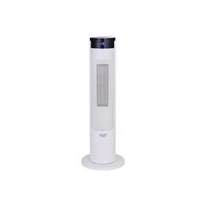 Adler ceramic LCD heater 2200W with humidifier, tower, white AD7730