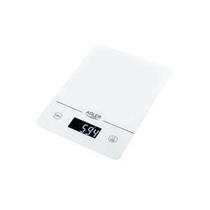 Adler kitchen scale, white AD3170W