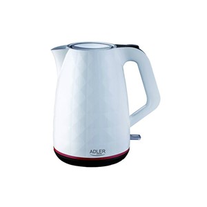 Adler water heater 1.7L 2200W white plastic