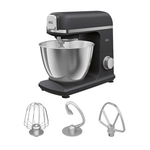 AEG KM5-1-4BPT Kitchen Robot 1200 W 5 L Black, Pearl