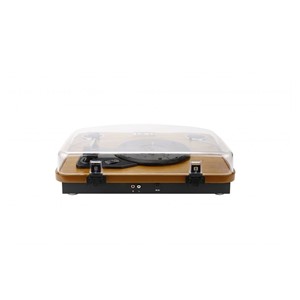 Akai ATT-11BT Belt-drive turntable, brown