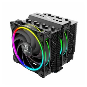 Akasa SOHO H7 Processor Air cooler 12 cm Black 1 pc(s)