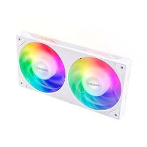 Akasa VEGAS A24 Computer case, Processor Fan 12 cm White 1 pc(s)