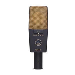 AKG C414 XLII microphone Gold, Grey Stage /performance microphone
