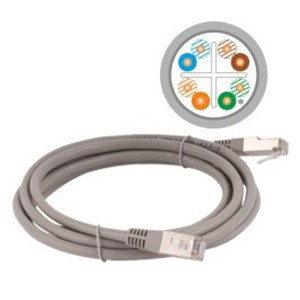 Alantec KKS6SZA5.0 networking cable Grey 5 m Cat6 F /UTP (FTP)