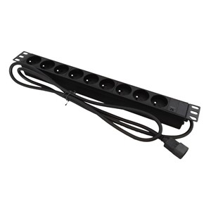 Alantec PZ09U power extension 1.8 m 9 AC outlet(s) Indoor Black