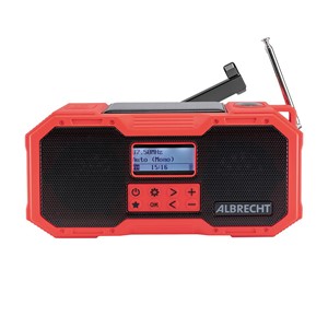 Albrecht DR 112 Digital Black, Red