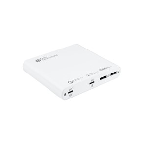Alcasa PCA-D001W mobile device charger Universal White AC Fast charging Indoor