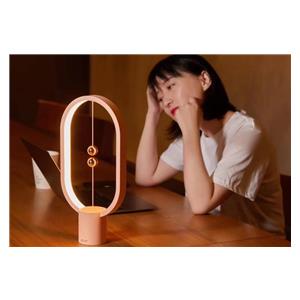 Allocacoc Heng Balance Lamp Ellipse USB Light Wood 5