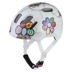 ALPINA XIMO 2 FLASH WHITE FLOWER GLOSS Bike Helmet, Size 49-54