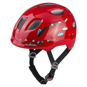 ALPINA XIMO 2 RED SMILE GLOSS Bike Helmet, Size 49-54
