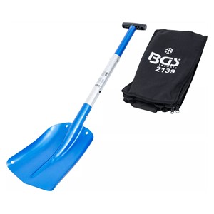 BGS Aluminijska lopata za snijeg | utična ručka s brzim zatvaračem