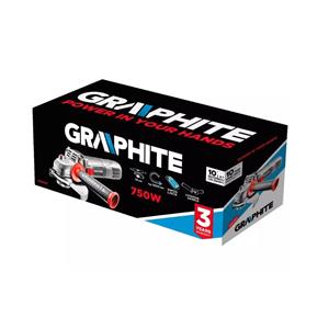 Angle grinder 750W Graphite 115mm disc 4