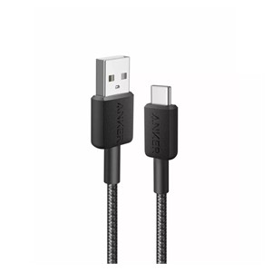 Anker 322 USB-A to USB-C Braided Cable 0.9m Black
