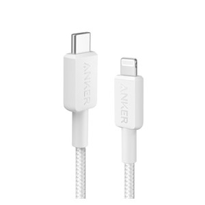 Anker 322 USB-C to Lightning Braided Cable 1.8m White