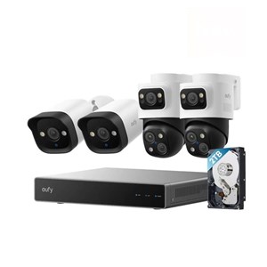 Anker Eufy Security PoE NVR Surveillance System S4 (2x eufy E40 + 2x eufy S4)