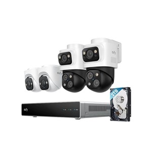 Anker Eufy Security PoE NVR Surveillance System S4 (2x eufy E41 + 2x eufy S4)
