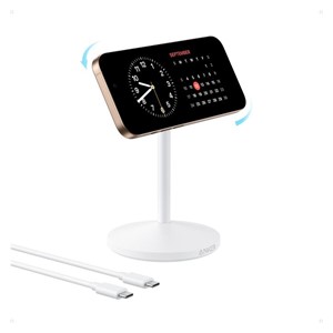 Anker MagGo Wireless Charging Stand, White