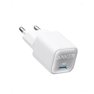 Anker Nano 3 (511) USB-C Charger 30W, White