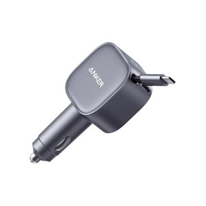 Anker Nano 75W car charger with integrated cable