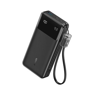 Anker Powerbank 20000 mAh, 30W with included USB-C cable, black