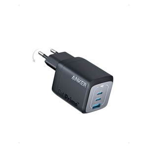 Anker Prime 67W GaN 3-Port Charger, Black