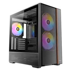 Antec FLUX REAR Midi Tower Black