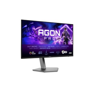 AOC AGON PRO AG326UD computer monitor 80 cm (31.5) 3840 x 2160 pixels 4K Ultra HD QD-OLED Black