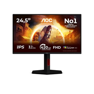 AOC G4 25G4KUR computer monitor 62.2 cm (24.5) 1920 x 1080 pixels Full HD LED Black, Red