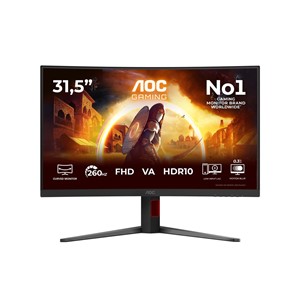 AOC G4 C32G4Z computer monitor 80 cm (31.5) 1920 x 1080 pixels Full HD LCD Black, Red