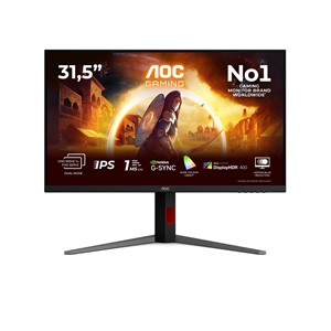 AOC G4 U32G4U computer monitor 80 cm (31.5) 3840 x 2160 pixels 4K Ultra HD Black, Red