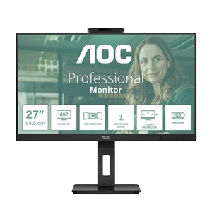 AOC Q27P3QW computer monitor 68.6 cm (27) 2560 x 1440 pixels Quad HD Black