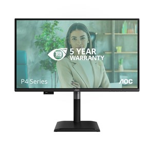 AOC Q27P4U computer monitor 68.6 cm (27) 2560 x 1440 pixels Wide Quad HD Black