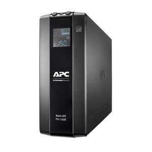 APC Back-UPS Pro, 1600VA /960W, Tower, 230V, 8x IEC C13 outlets, AVR, LCD, User Replaceable Battery