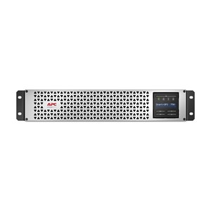 APC Smart-UPS, Line Interactive, 750VA, Lithium-ion, Rack /Tower, 2U, 230V, 6x IEC C13 outlets, SmartConnect Port+SmartSlot, Short Depth, AVR, LCD