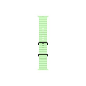 Apple Black Titanium Finish Band Green Fluoroelastomer, Titanium