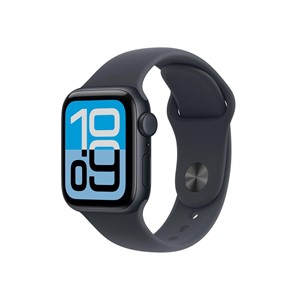Apple Watch SE (3nd generation) SE 3 GPS + Cellular 40mm Midnight Aluminium Case with Midnight Sport Band - S /M
