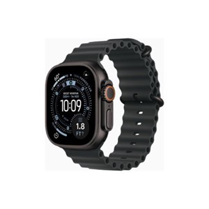 Apple Watch Ultra 3 GPS + Cellular 49mm Black Titanium Case with Black Ocean Band