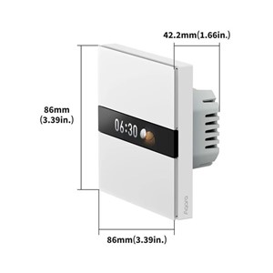 AQARA Smart Switch with Display V1 (WS-K02D)