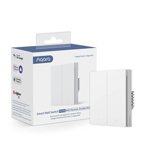 Aqara Smart Wall Switch H1 (with neutral, double switch)