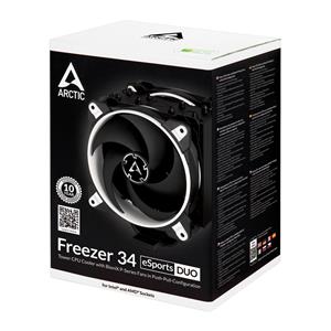 ARCTIC Freezer 34 eSports DUO (Weiß) – Tower CPU Cooler with BioniX P-Series Fans in Push-Pull-Configuration 6