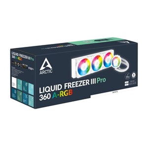 ARCTIC LIQUID FREEZER III PRO 360mm A-RGB water cooling for INTEL /AMD processors (white)