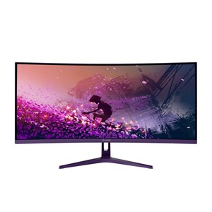 Arozzi Nova 34″ Curved computer monitor 86.4 cm (34) 3440 x 1440 pixels 4K Ultra HD LED Purple