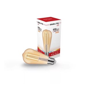 Asalite LED filament 7W, E27, 2000K, 650lm