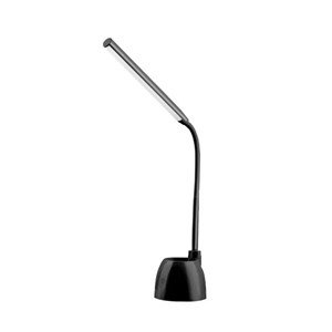 ASALITE table lamp 6W, 4000K, 480lm, black, dimmer